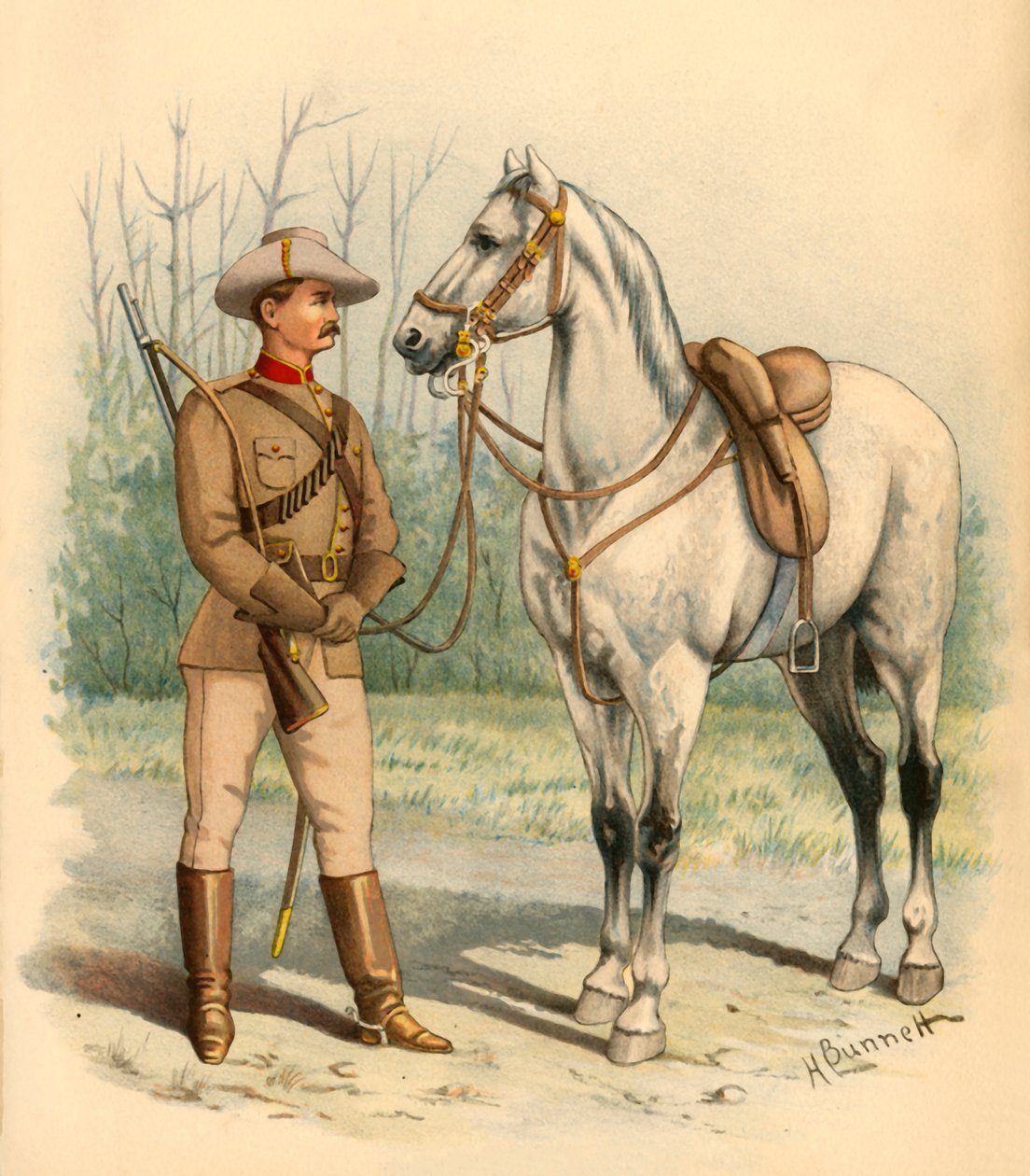 Viktoriánské pušky, 1890. od Godfrey Douglas Giles