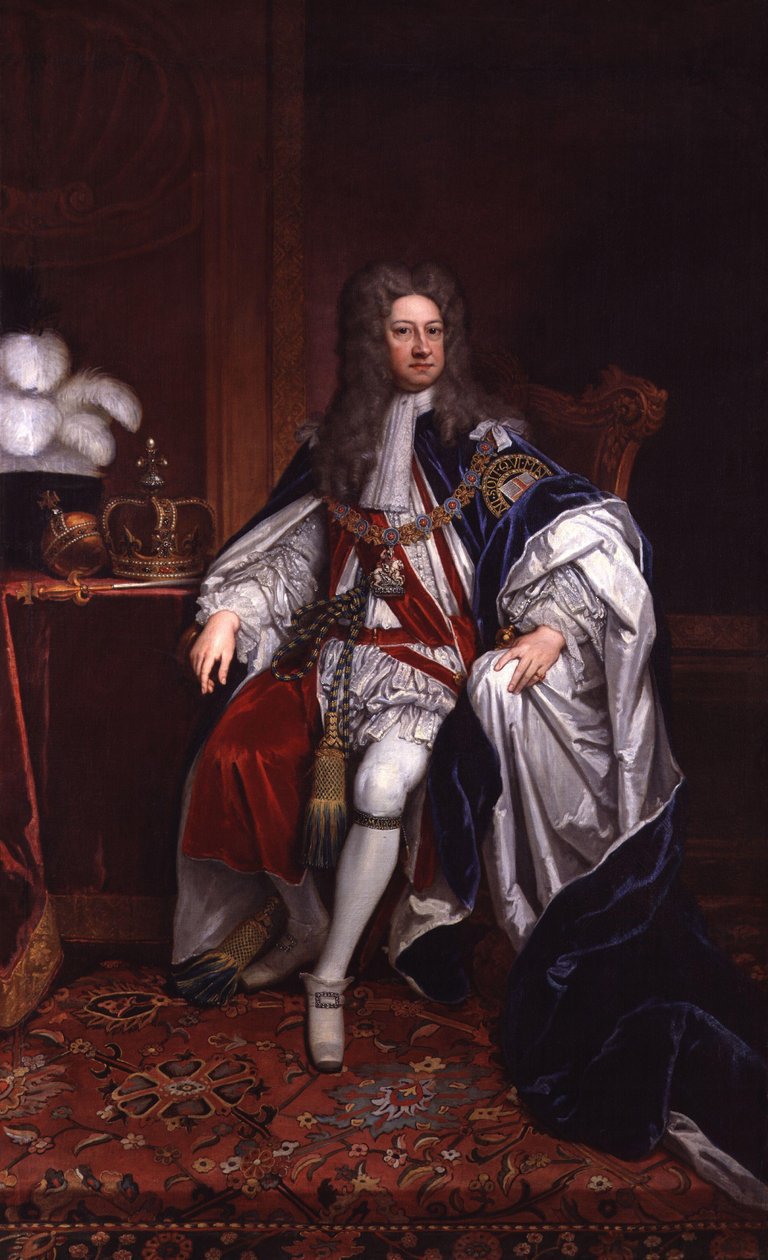 Král Jiří I. od Godfrey Kneller