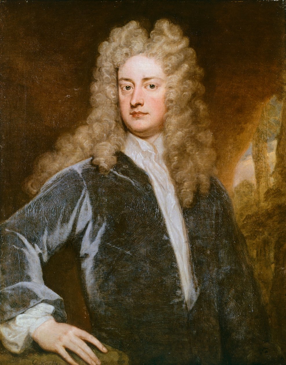 Portrét Josepha Addisona (Milston od Godfrey Kneller
