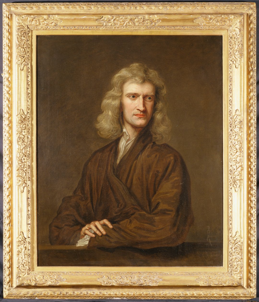 Portrét sira Isaaca Newtona od Godfrey Kneller