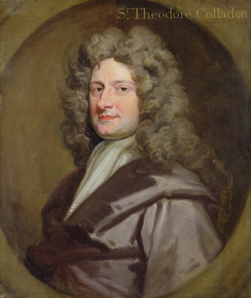 Sir Theodore Colladon (olej na plátně) od Godfrey Kneller