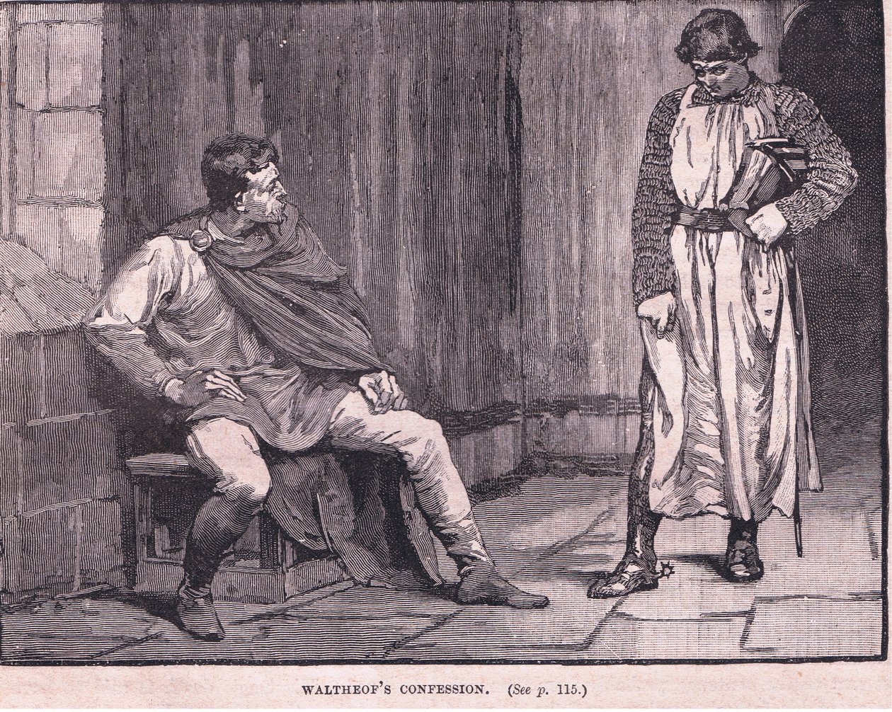 Waltheofovo přiznání od Gordon Frederick Browne