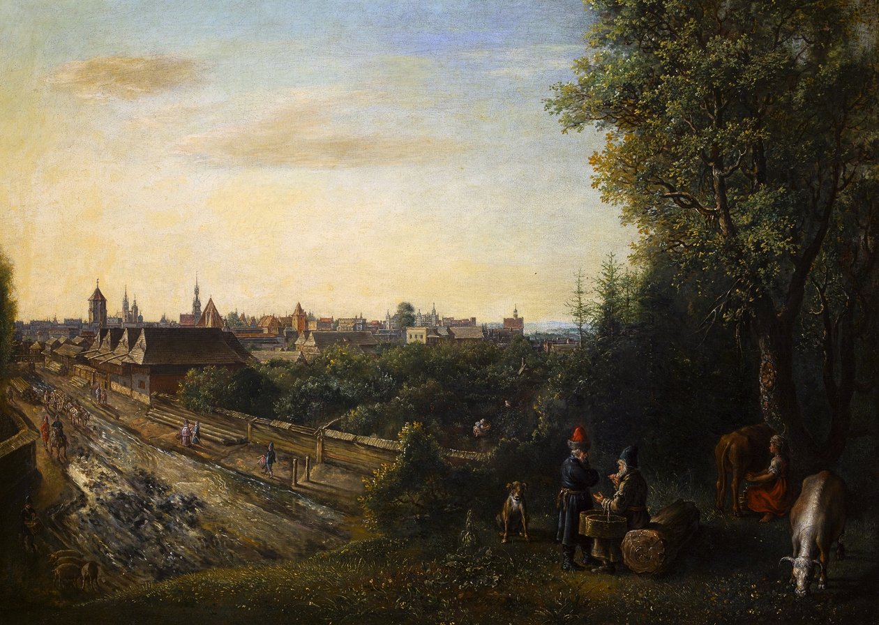 Pohled na Krakov od Gottfried Libalt