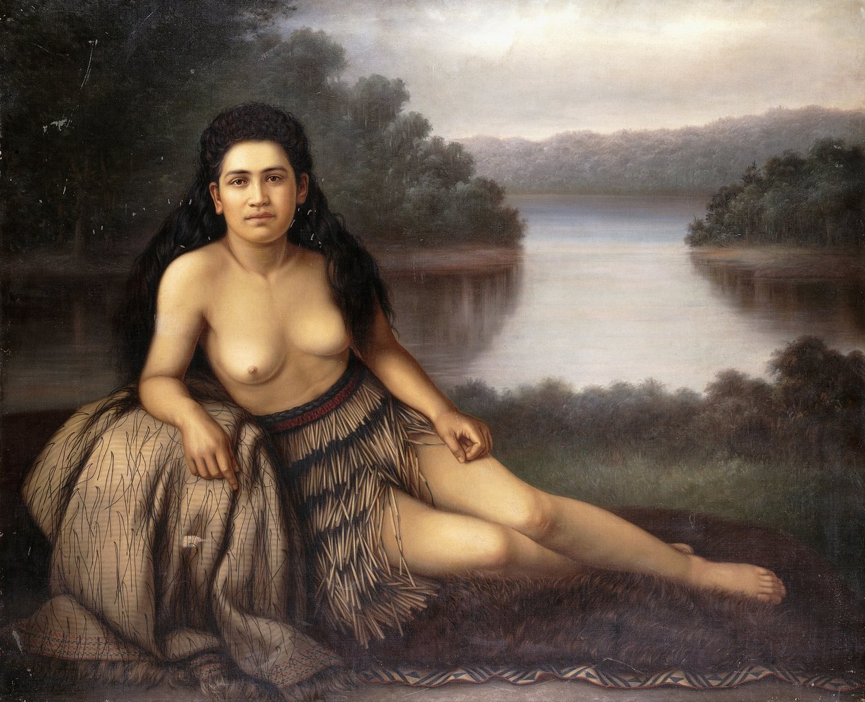Hinemoa, 1899 od Gottfried Lindauer