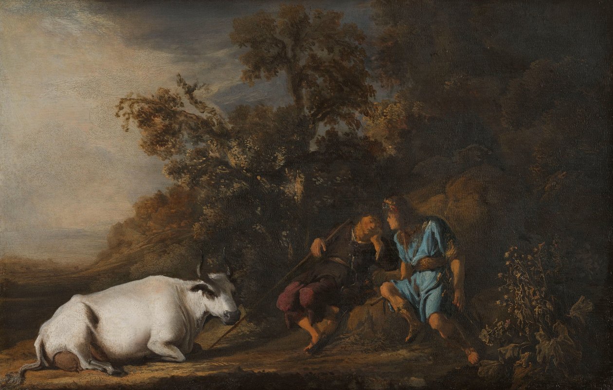 Merkur, Argus a Io od Govert Flinck
