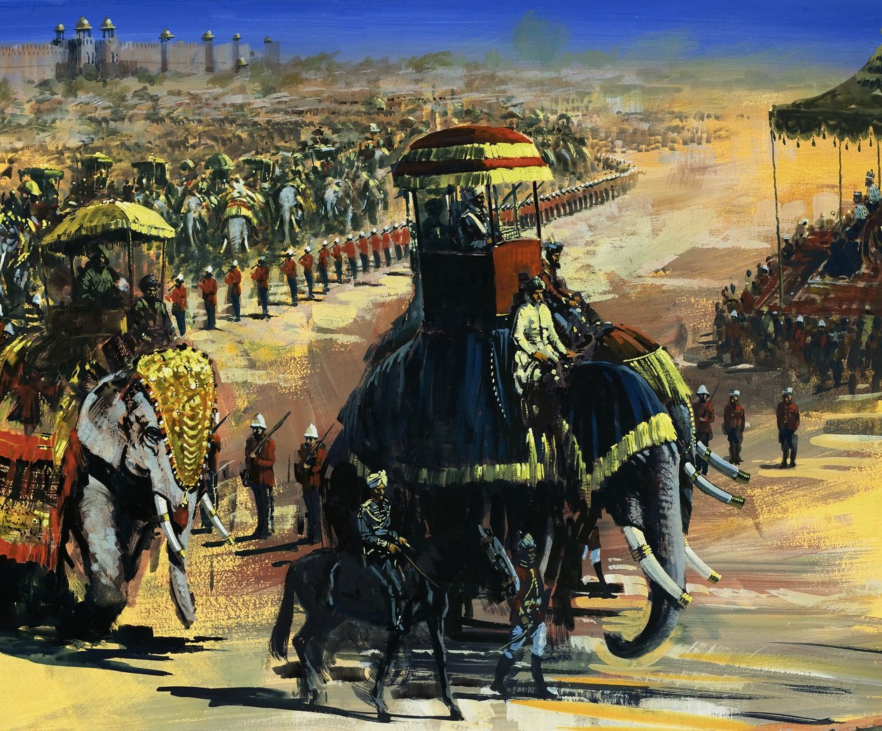 Poslední Velký durbar v červnu 1911 od Graham Coton