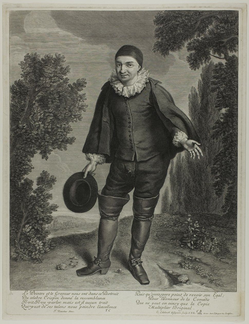 Crispin od Gérard Edelinck