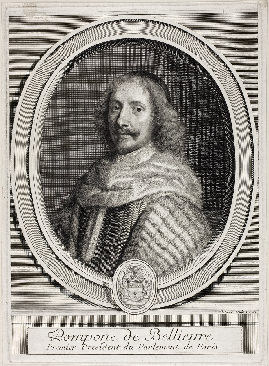 Pompon de Bellièvre od Gérard Edelinck