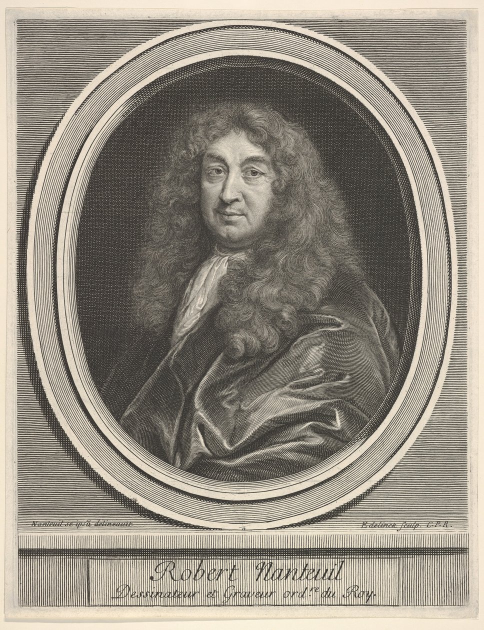 Robert Nanteuil. od Gérard Edelinck