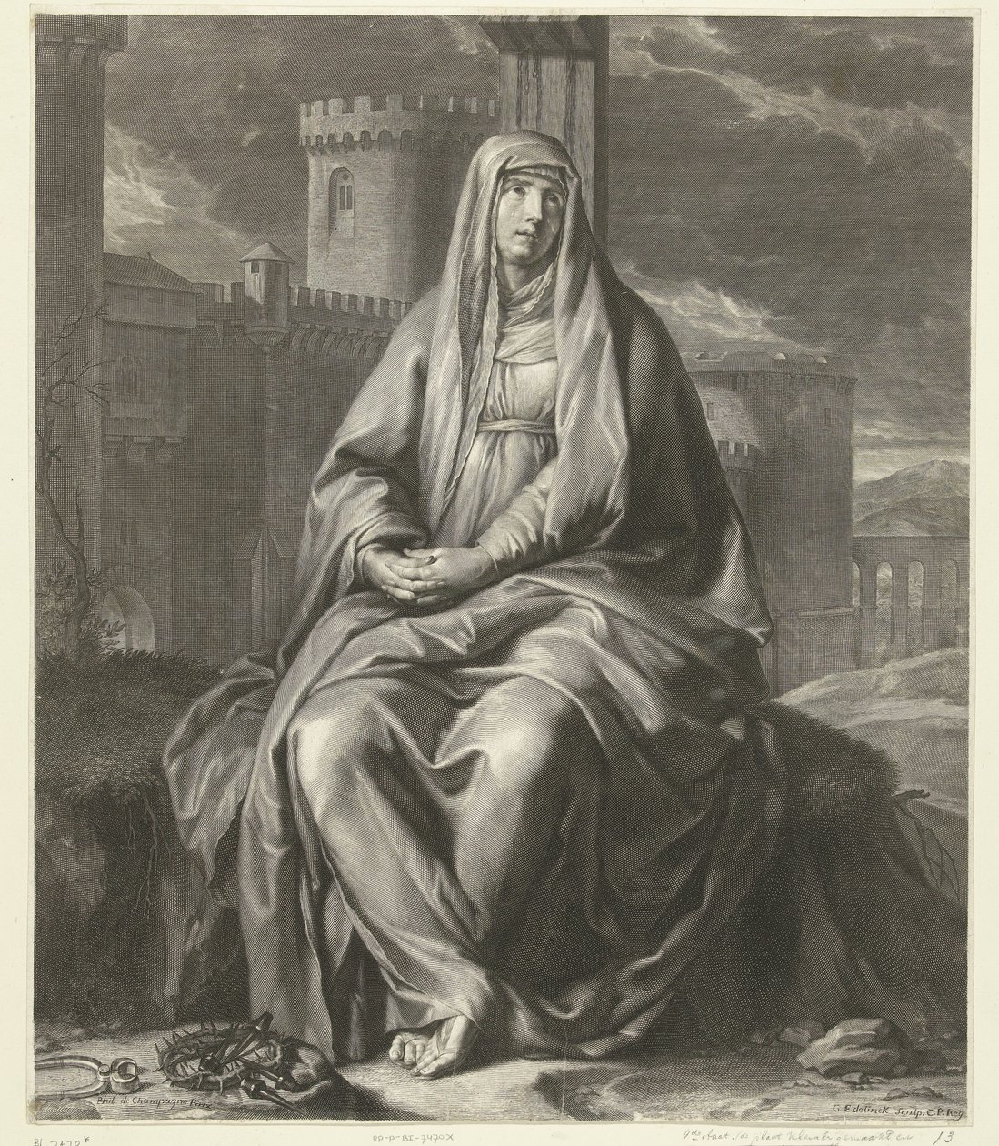 Truchlící Marie Mater Dolorosa od Gérard Edelinck