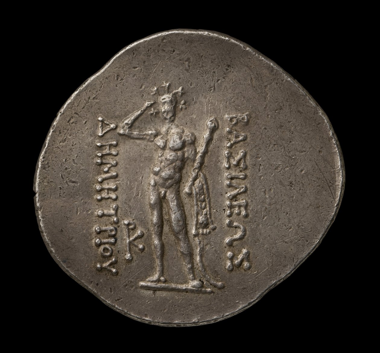 Indo-řecká mince (stříbrná) od Greek