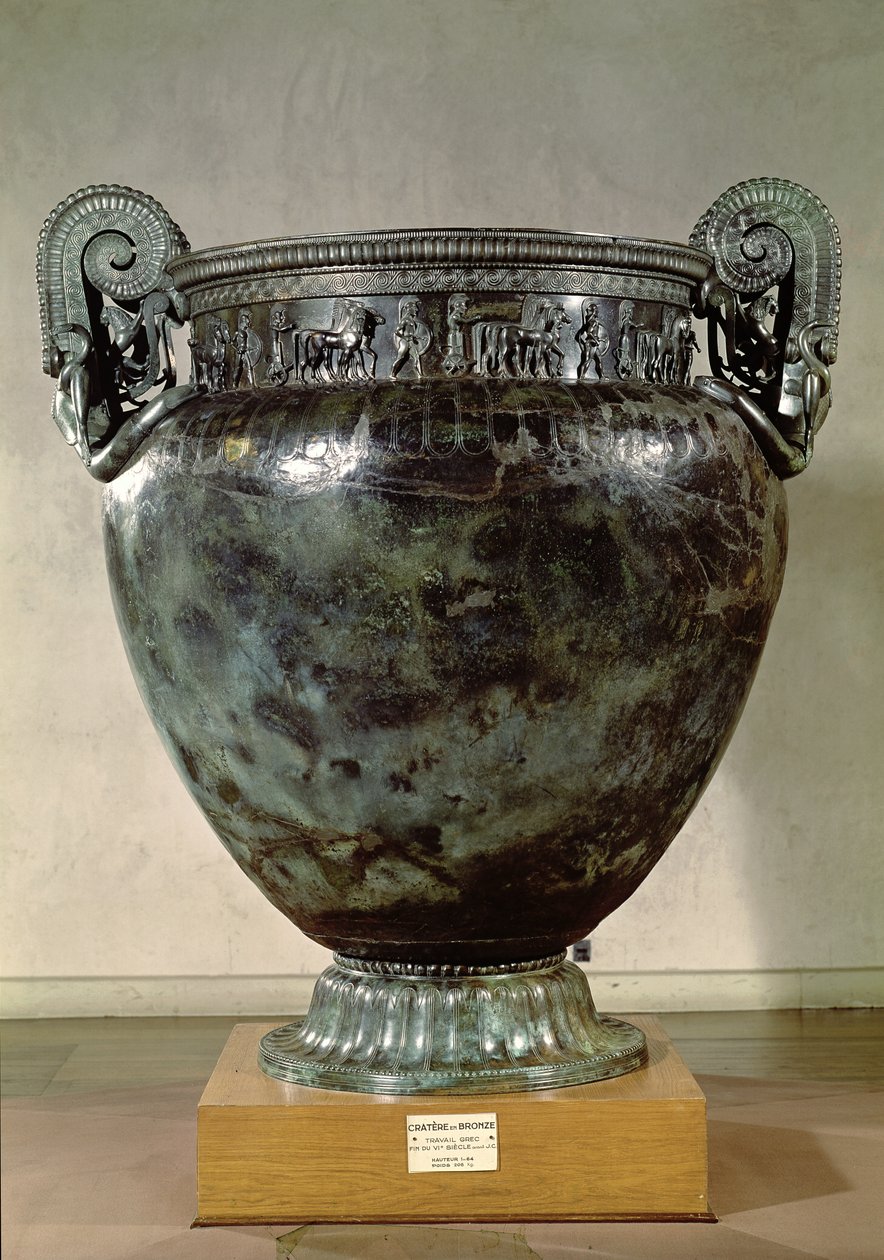 Kráter, z hrobky princezny z Vix (bronz) (viz také 173539 a 175991) od Greek