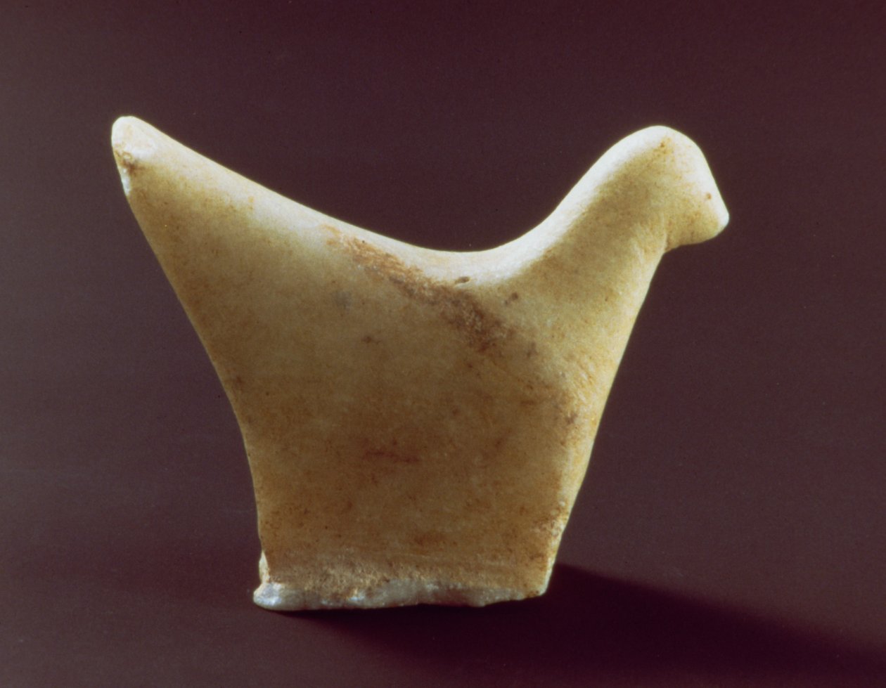Model ptáka, raná kykladská doba, cca 2800-2300 př. n. l. (mramor) od Greek