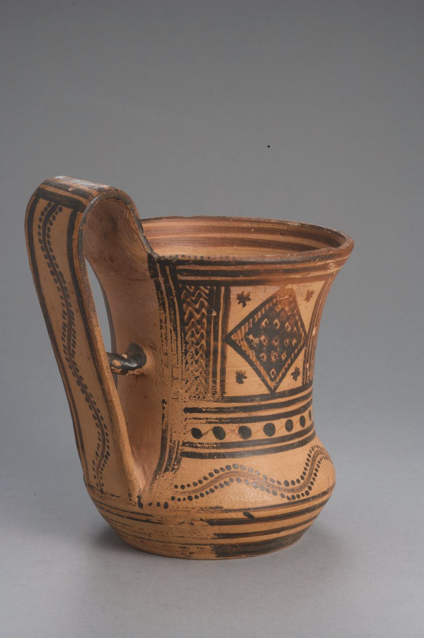 Tankard, Geometrické období (terakota) od Greek