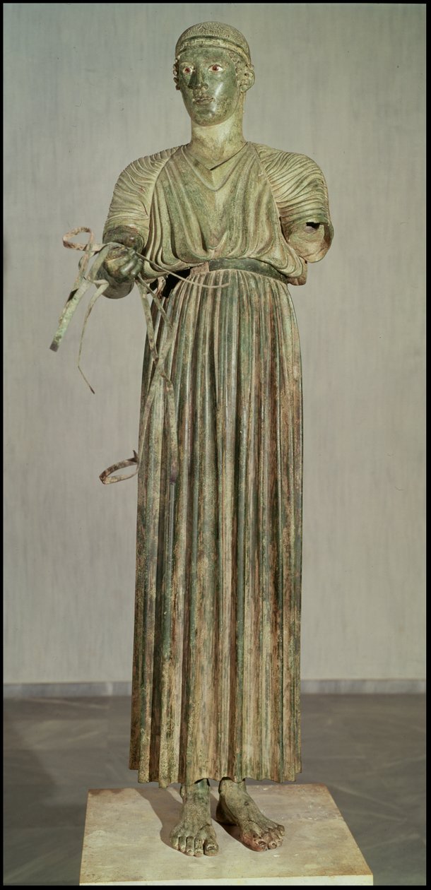 Charioteer, c.470 př.nl (bronz) (viz také 155948) od Greek