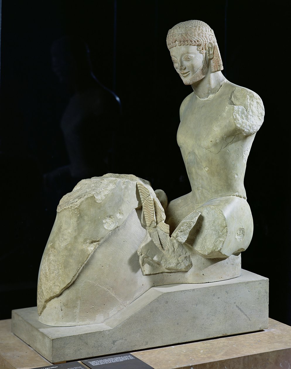 Rampin Rider, cca 550-540 př.nl (mramor) od Greek
