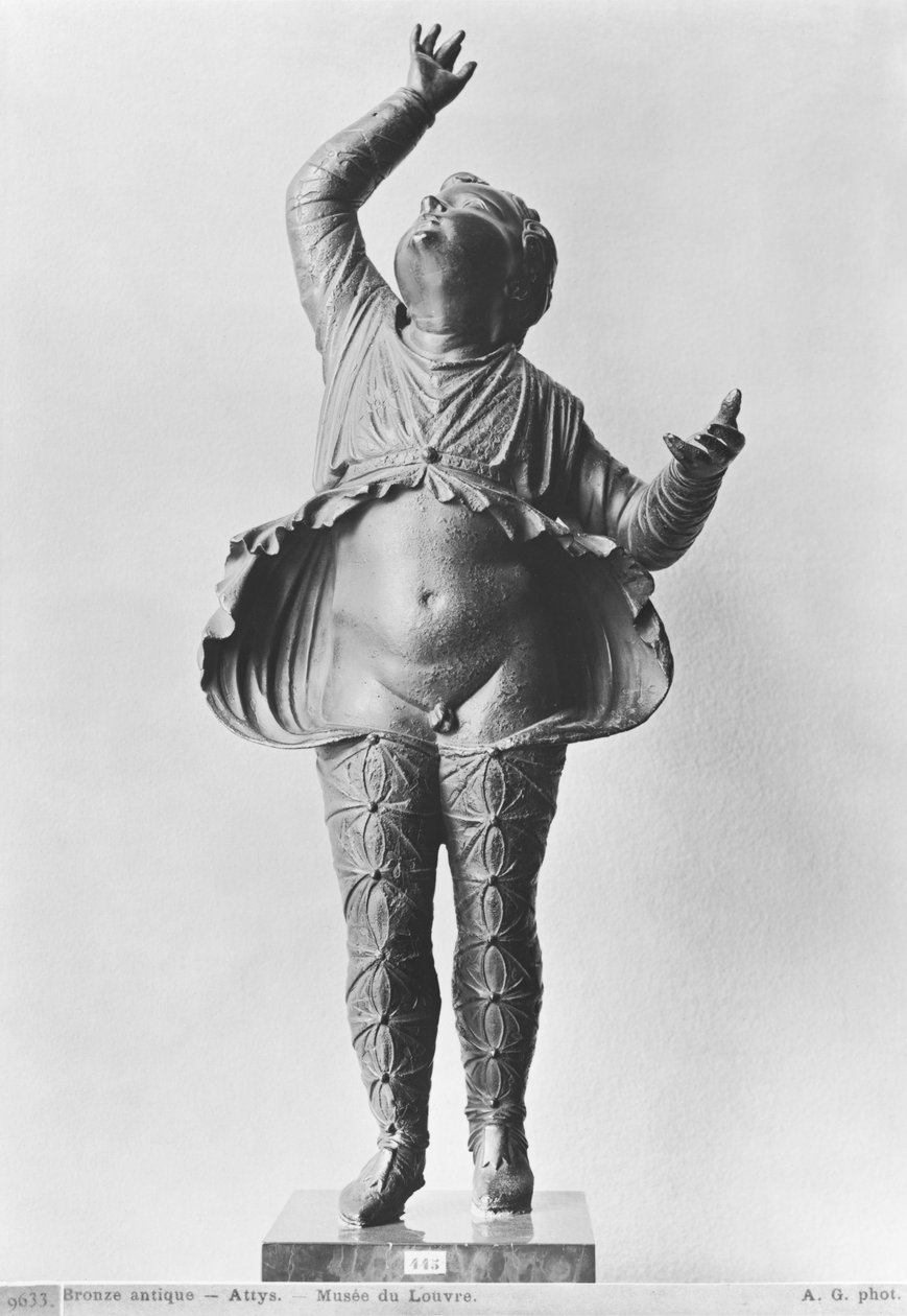 Attis, helénistické období (bronz) od Greek