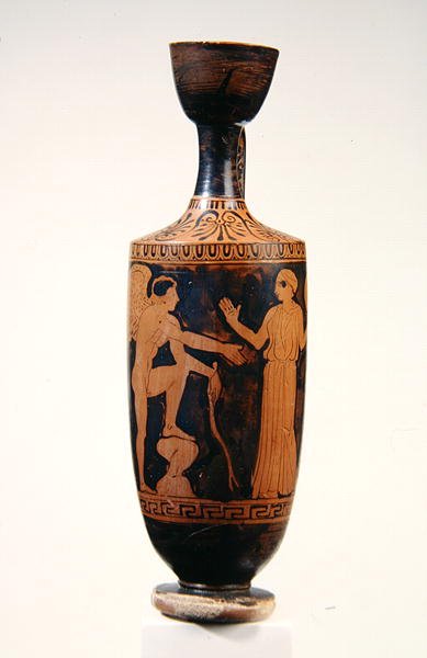 Lekythos, cca 425-400 př. n. l. (keramika) od Greek