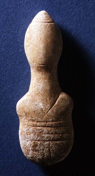 Kykladská figurka, Naxos, cca 3000-2000 př.nl (mramor) od Greek