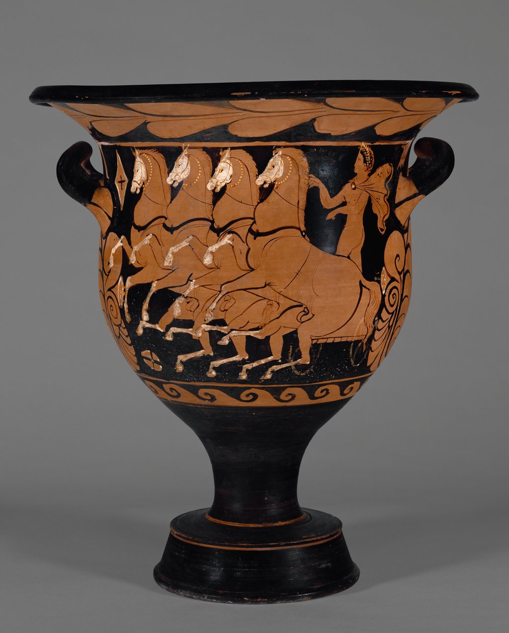 Campanian Bell Krater, cca 320 př.nl (terakota) od Greek School