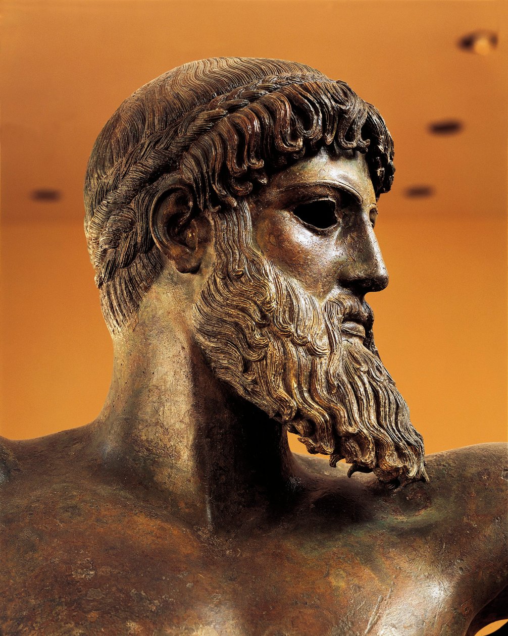 Bronzová socha Poseidona z mysu Artemision od Greek School
