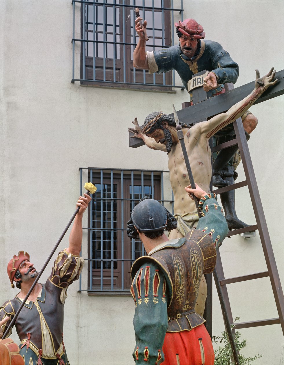 Mám žízeň (polychromované dřevo) od Gregorio Fernandez