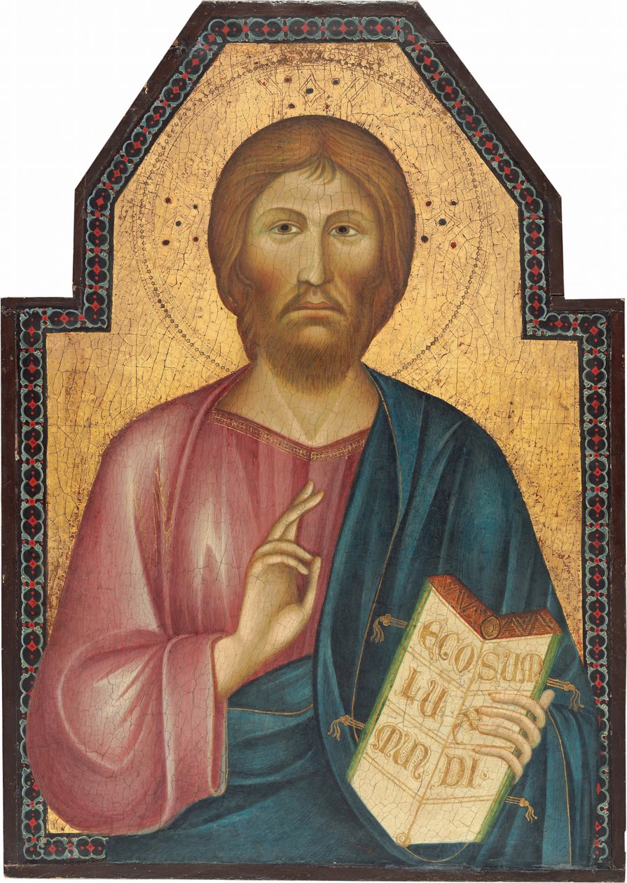 Christ Blessing, c. 1310. od Grifo di Tancredi