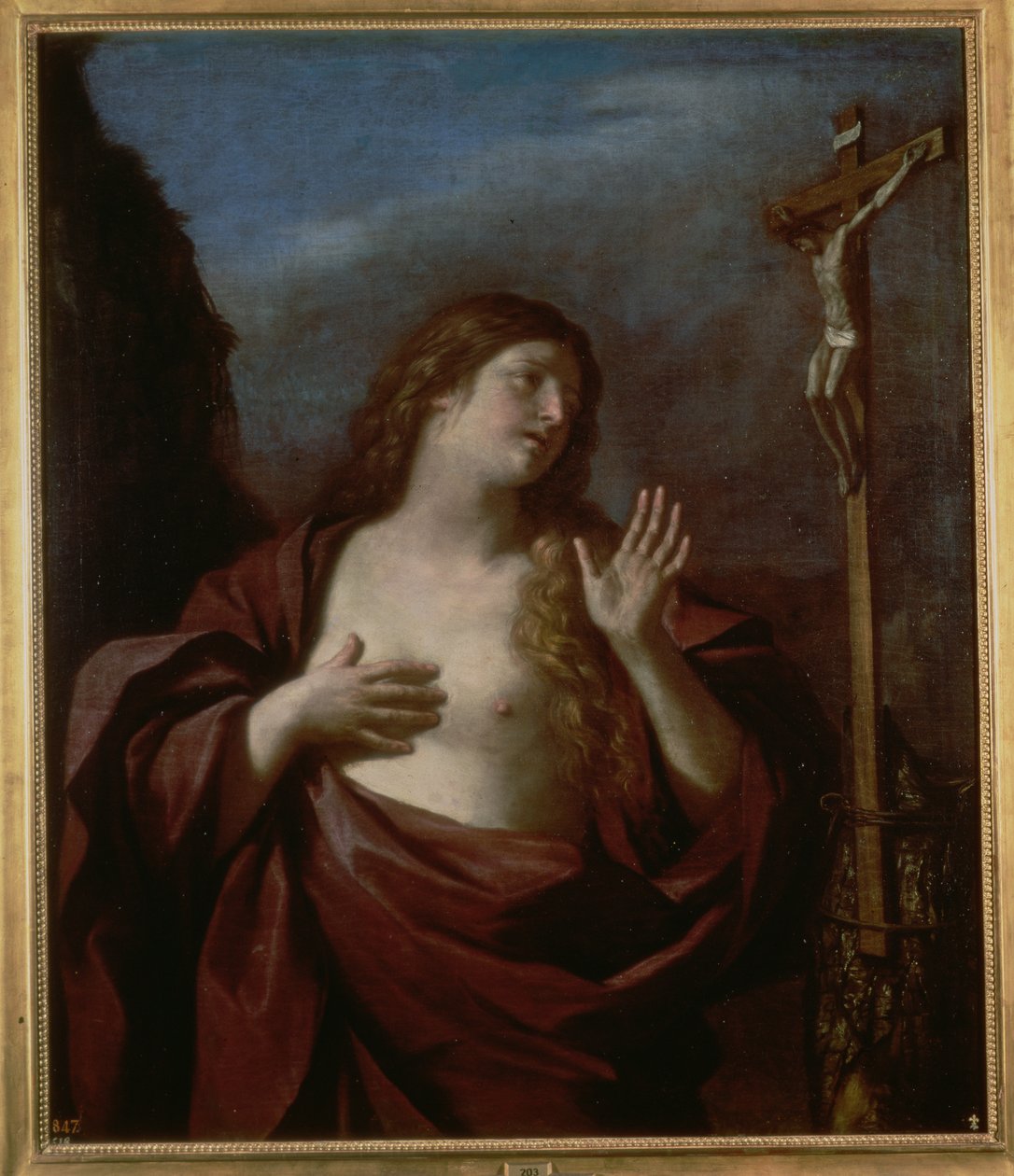 Máří Magdalény v Pokání od Giovanni Francesco Barbieri