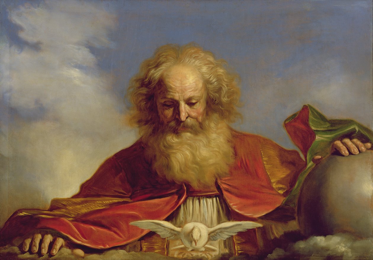 Věčný otec od Giovanni Francesco Barbieri