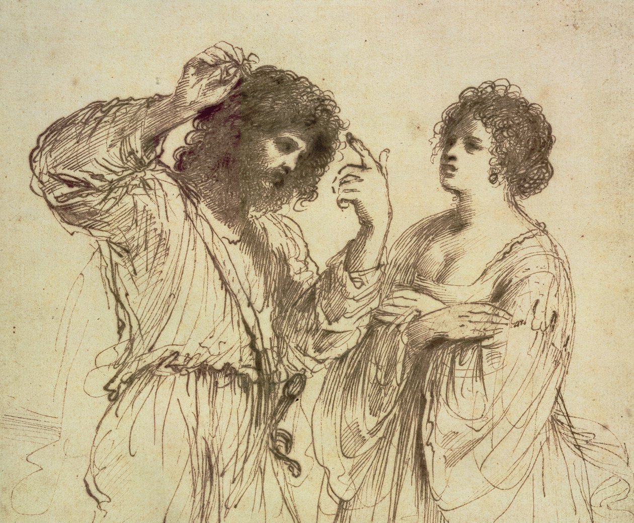 Samson a Dalila od Giovanni Francesco Barbieri