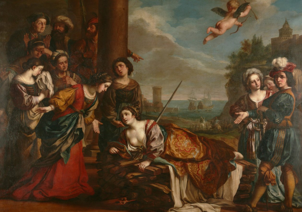Smrt Dido od Guercino (1591 1666) (after)