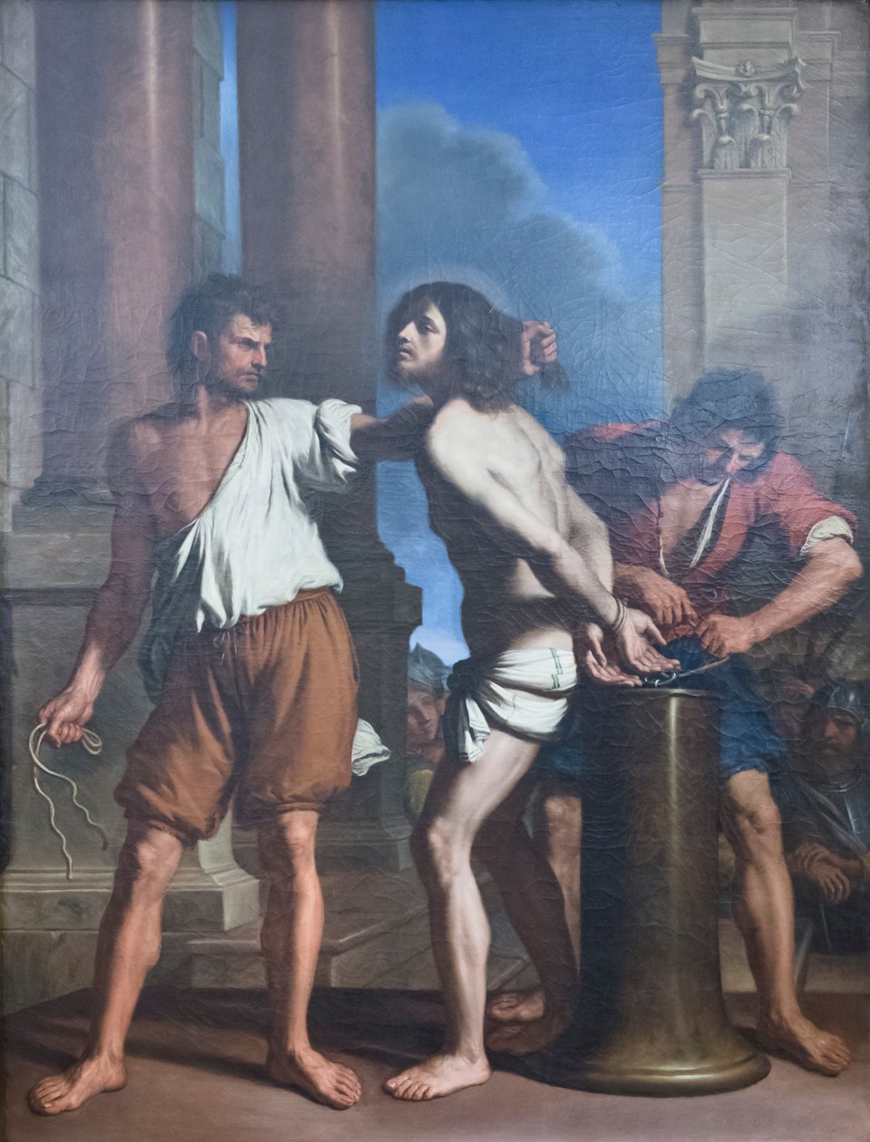 Bičování Krista od Guercino (1591 1666)