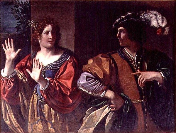 Semiramis (olej na plátně) od Guercino