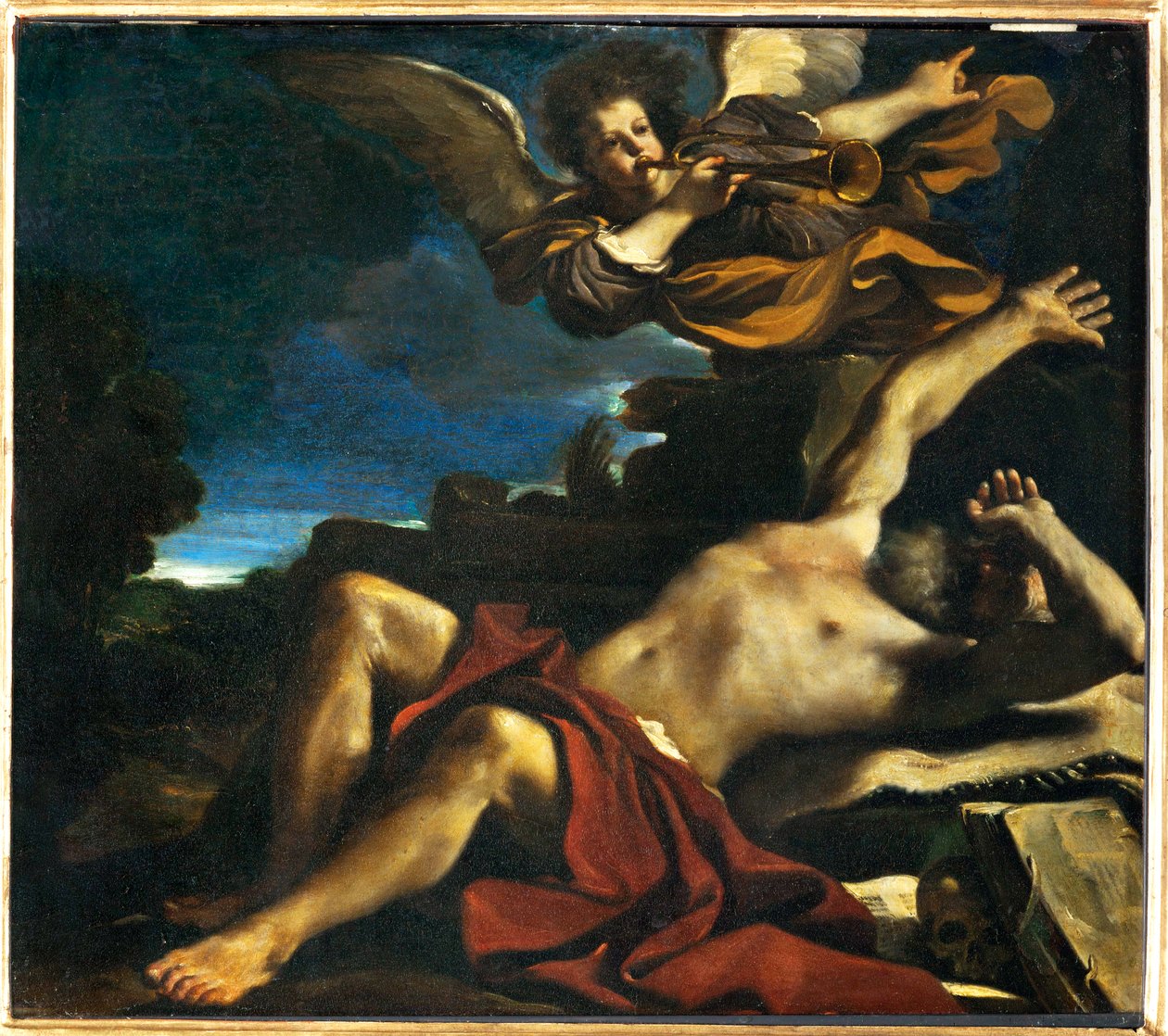 Vize svatého Jeronýma... od Guercino (1591 1666)