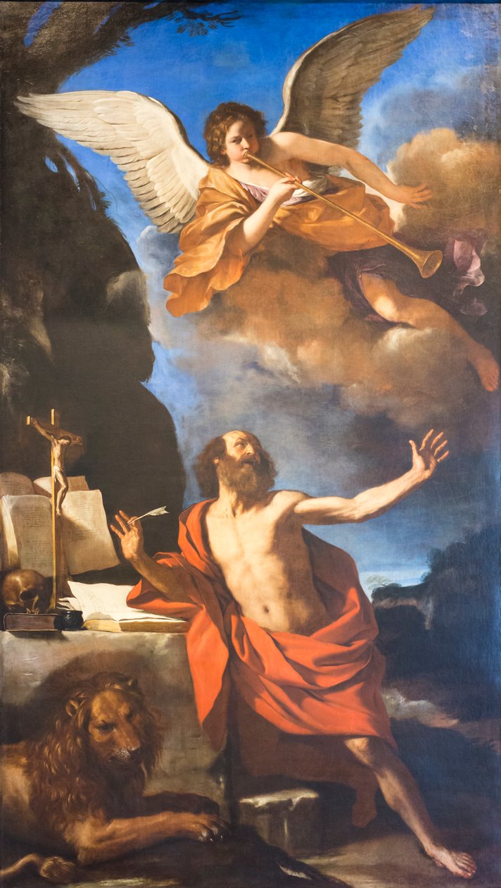 Pyhän Hieromuksen visio od Guercino (1591 1666)