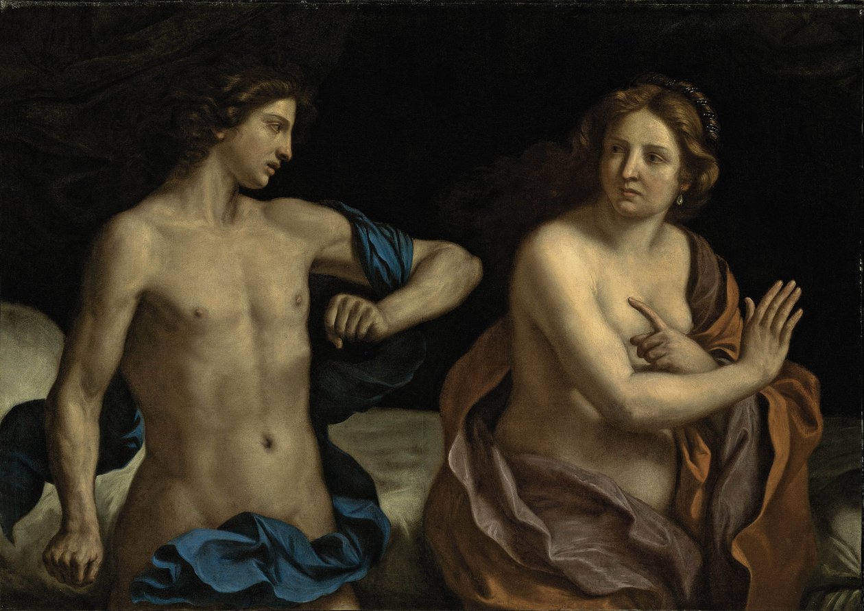 Guercino - Amnon a Támar od Guercino