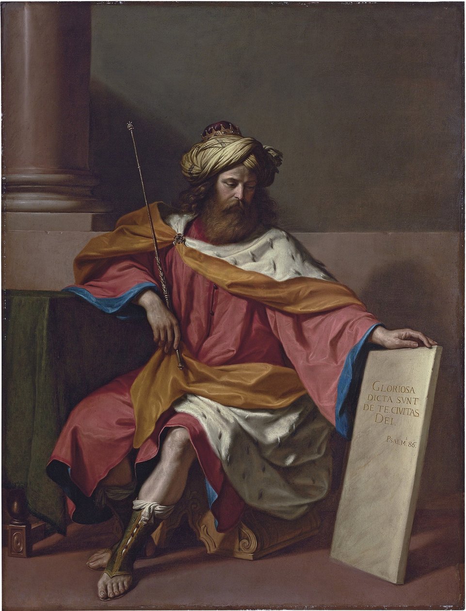 král David od Guercino