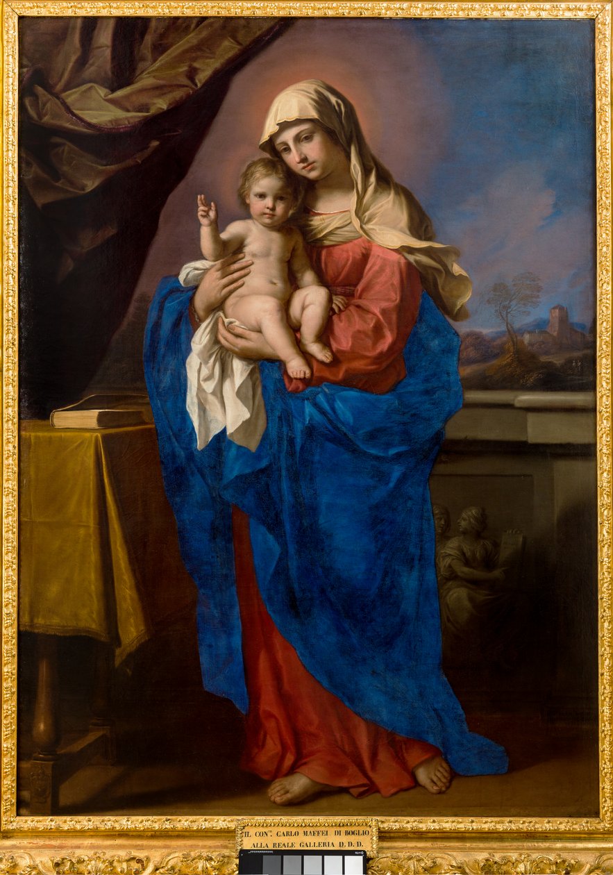 Panny Marie Požehnání, 1651 od Guercino