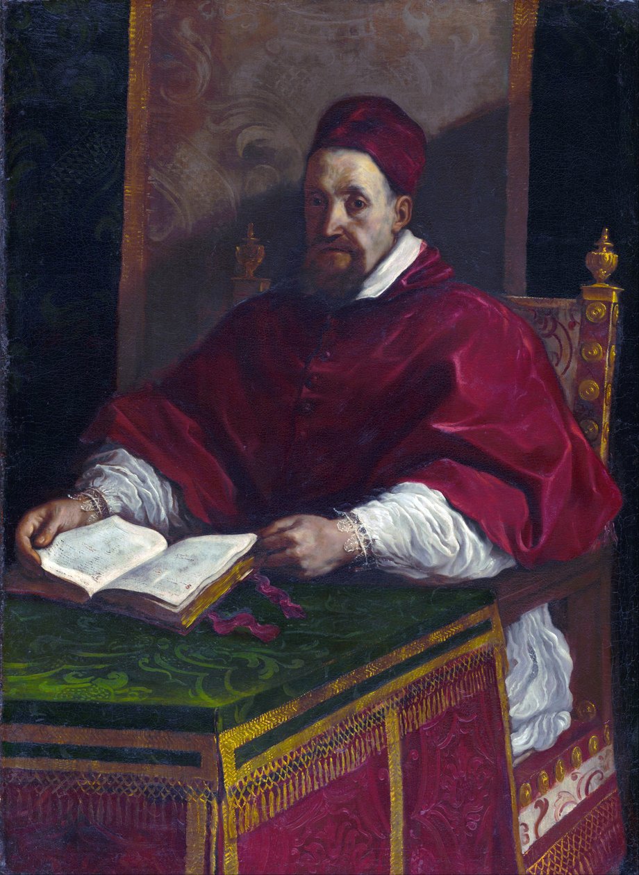 Papež Řehoř XV. od Guercino