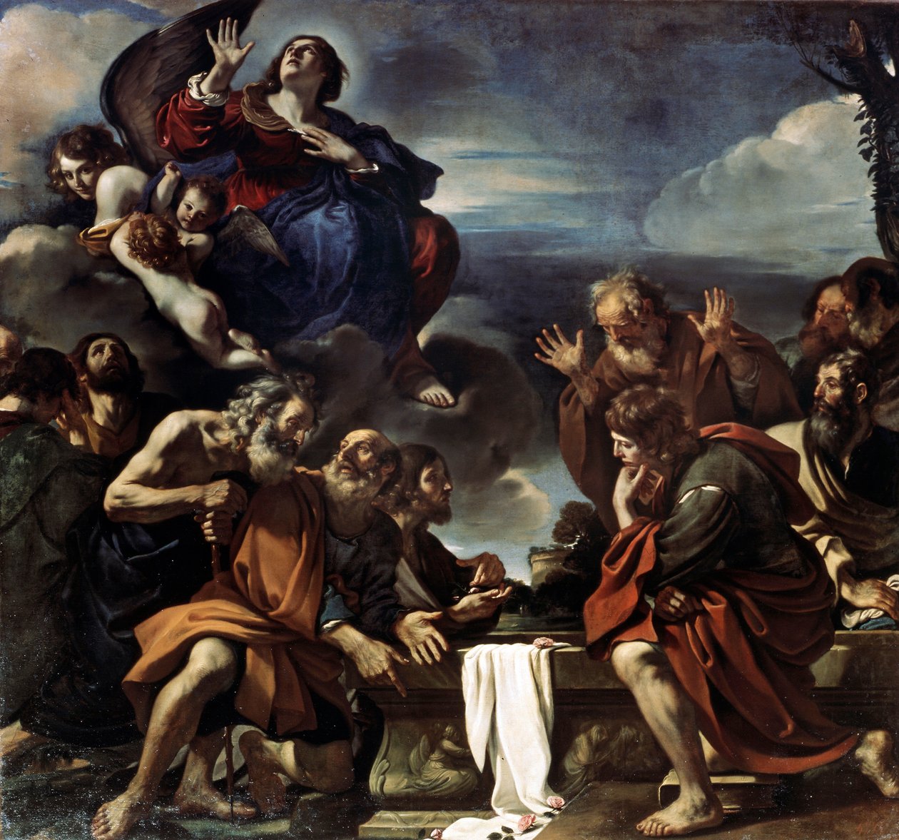Nanebevzetí Panny Marie, 1623. od Guercino