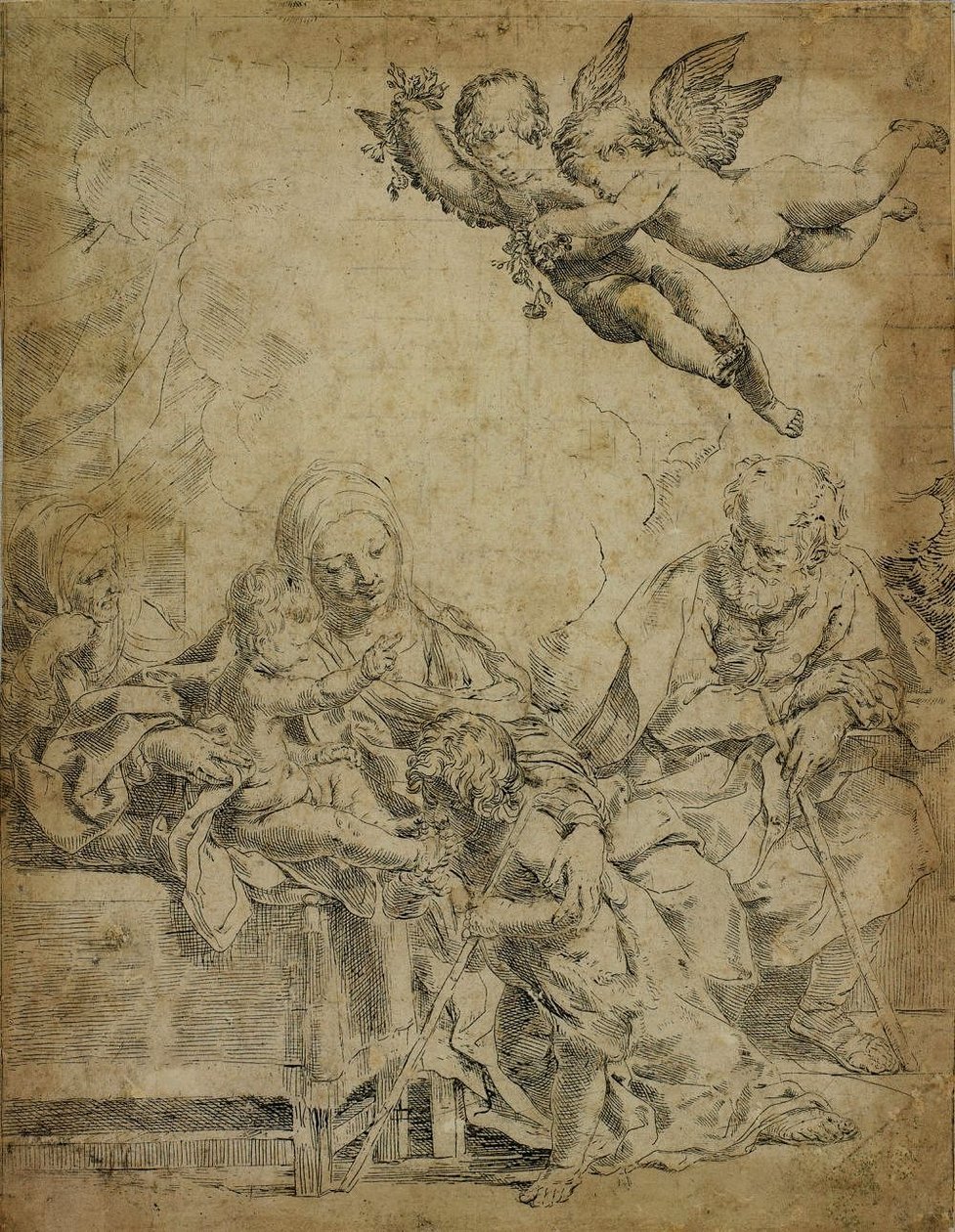 Svatá rodina od Guido Reni
