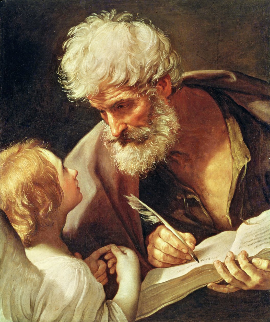 Svatý Matěj od Guido Reni