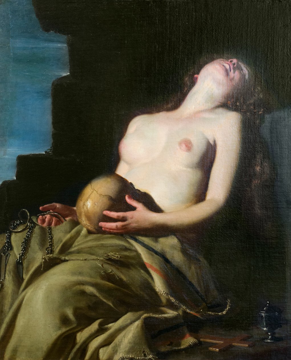 Svatá Marie Magdalena kajícná od Guido Cagnacci