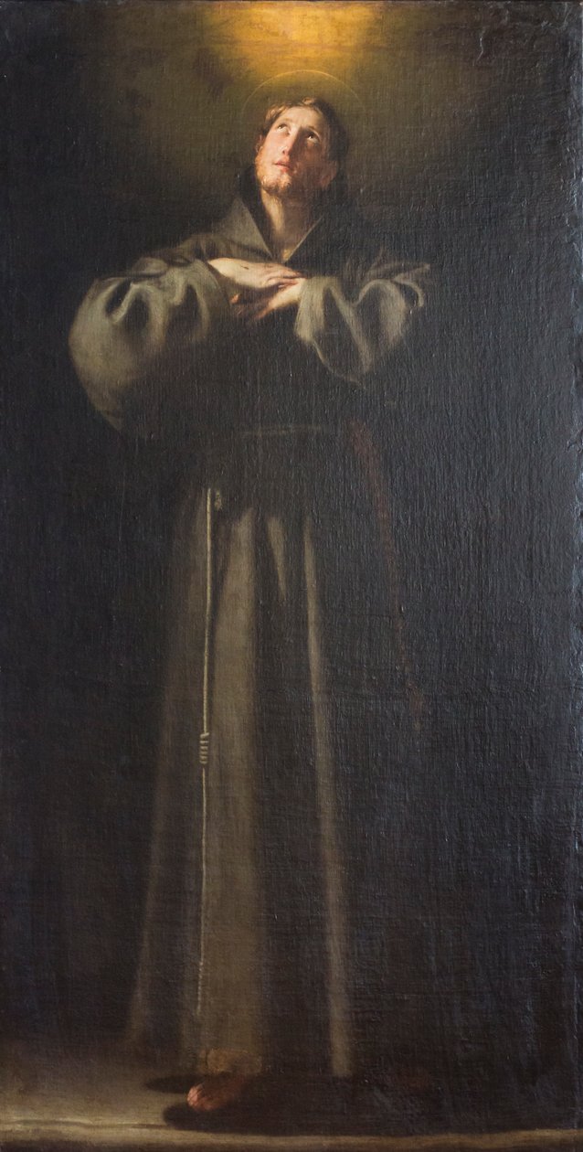 Svatý František od Guido Cagnacci