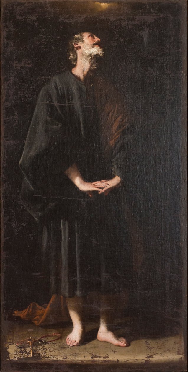 Svatý Petr od Guido Cagnacci