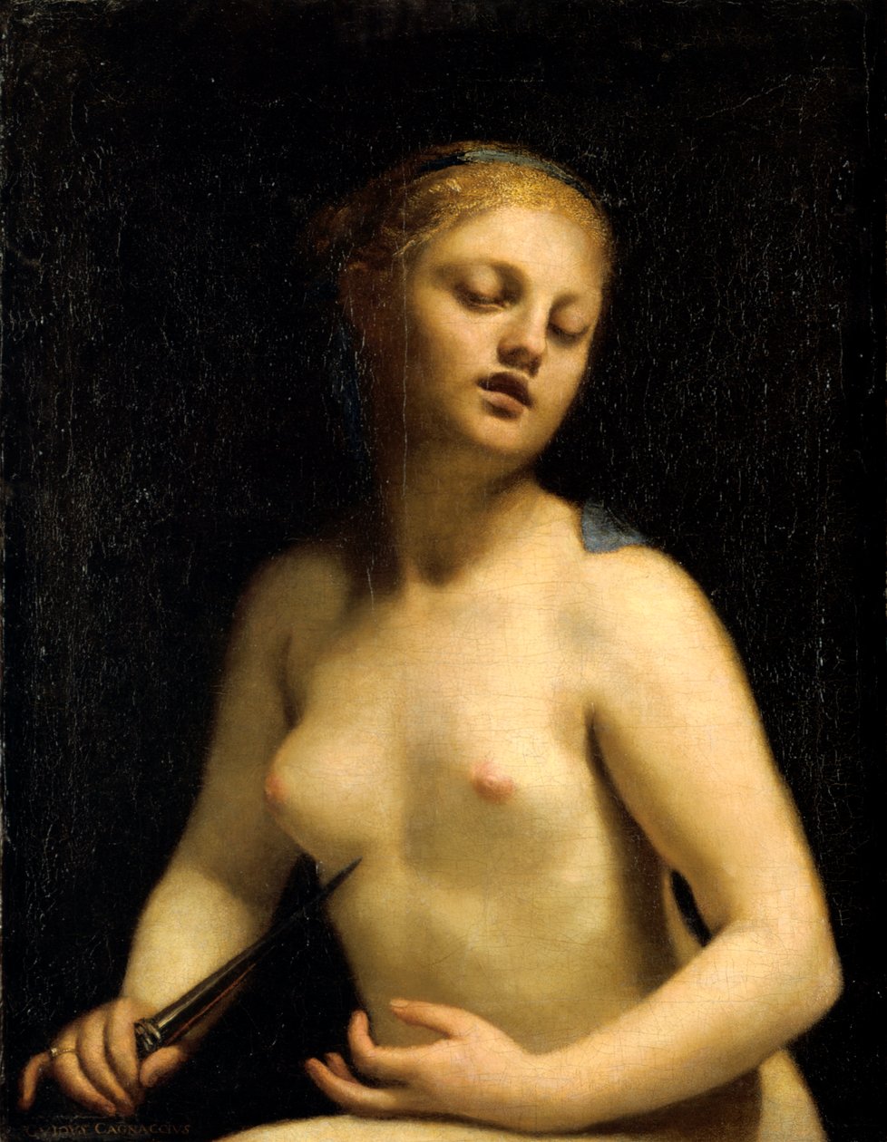 Smrt Lukrécie, 17. století od Guido Cagnacci
