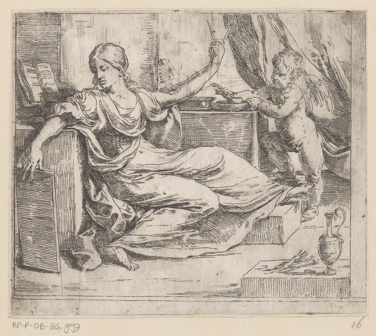 Alegorie učení od Guido Reni