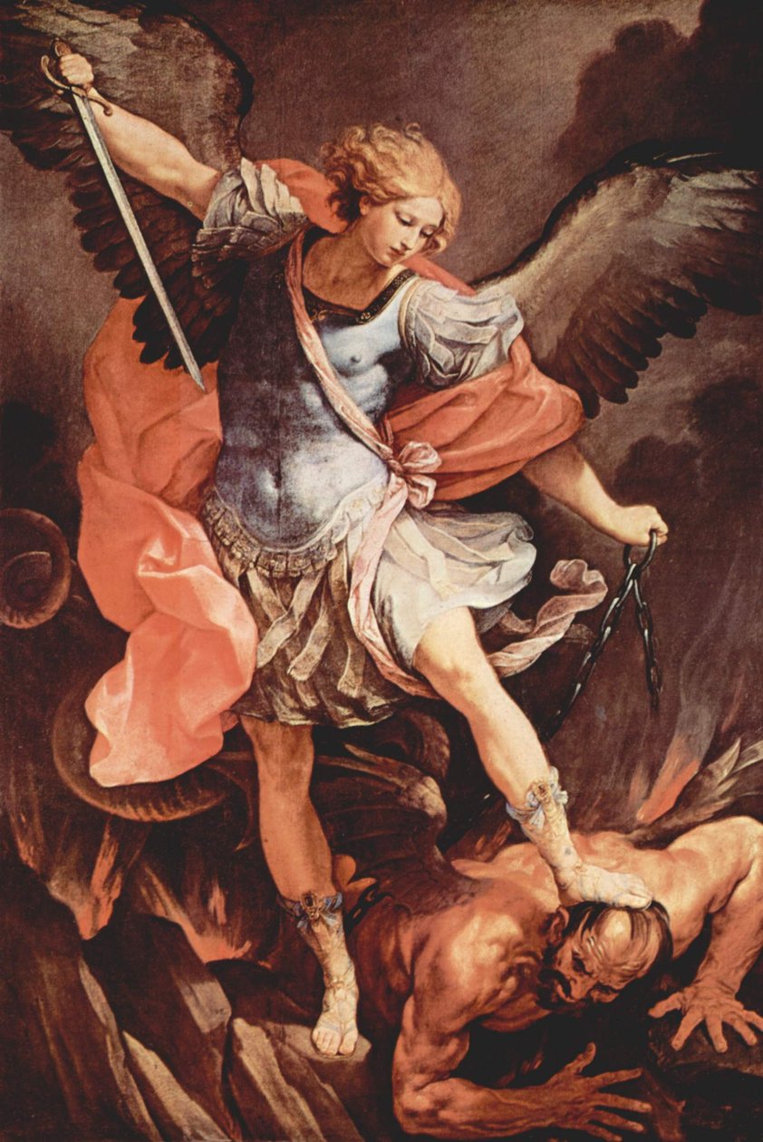 Archanděl Michael poráží Satana od Guido Reni