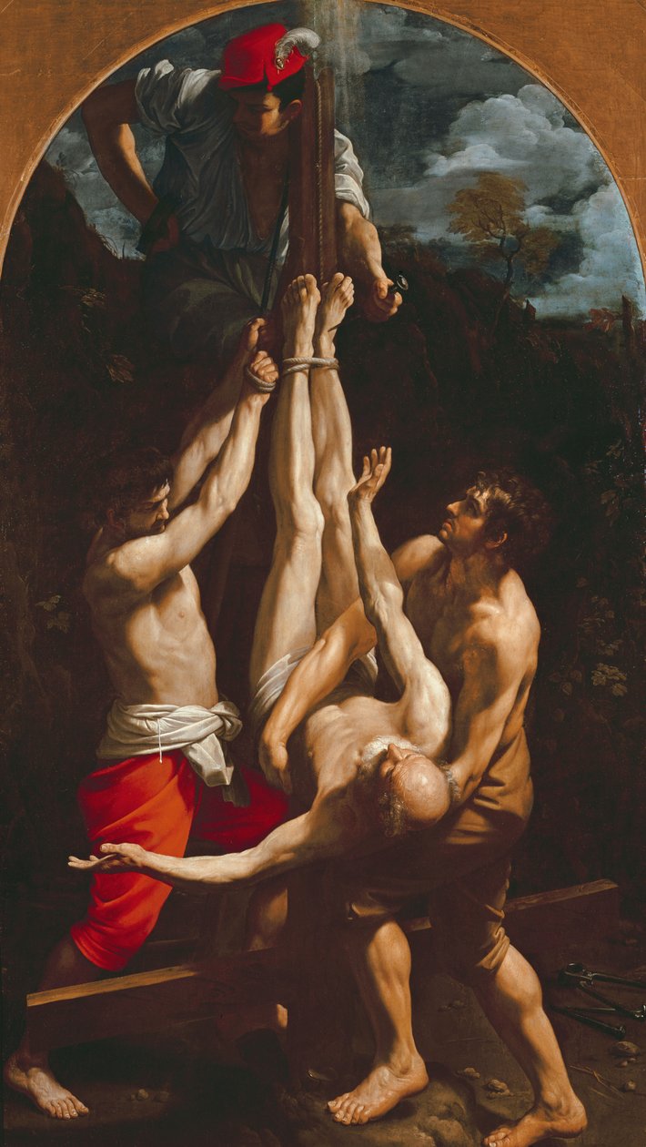 Ukřižování svatého Petra od Guido Reni