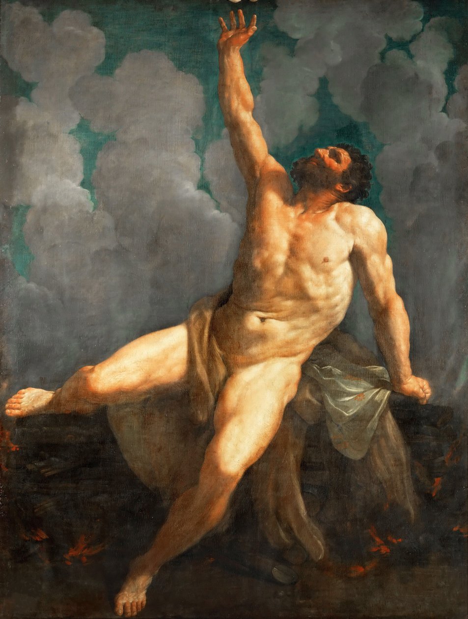Herkules na hranici, 1620-1621. od Guido Reni